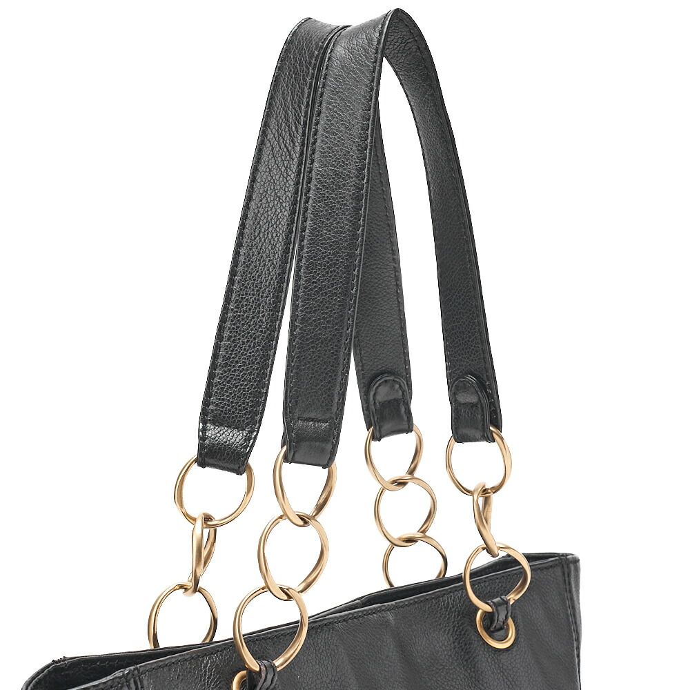 シャネル　ショルダーバッグ　キャビアスキン　黒　デカココ CHANEL（シャネル） 極 美品 カード シール有 4番台 ココマーク マット