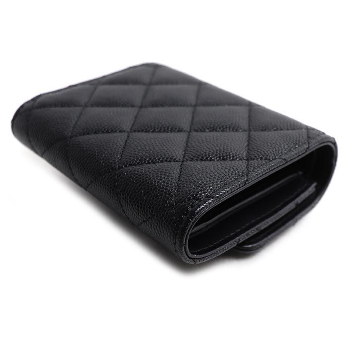 CHANEL シャネル 19 スモールフラップ ウォレット 三つ折り財布 AP3711