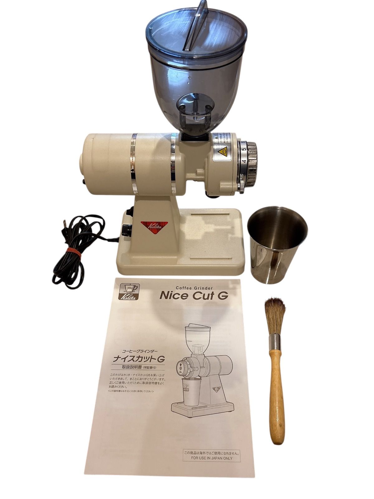 【中古品】カリタコーヒーグラインダー 🔥即購入OK・早い者勝ち】 カリタ KH-100 コーヒーグラインダー 動作
