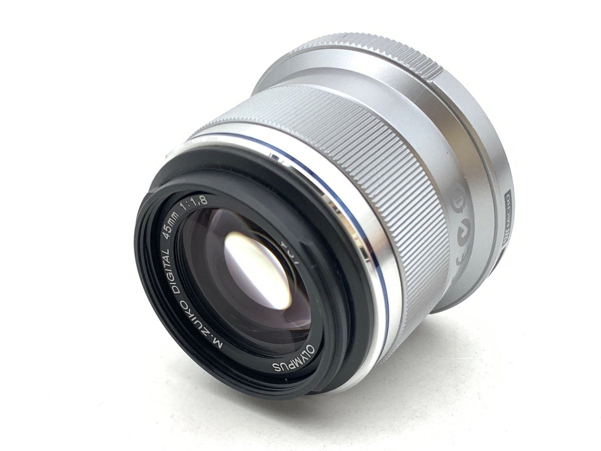 中古】 【良品】 オリンパス M.ZUIKO DIGITAL 45mm F1.8 シルバー
