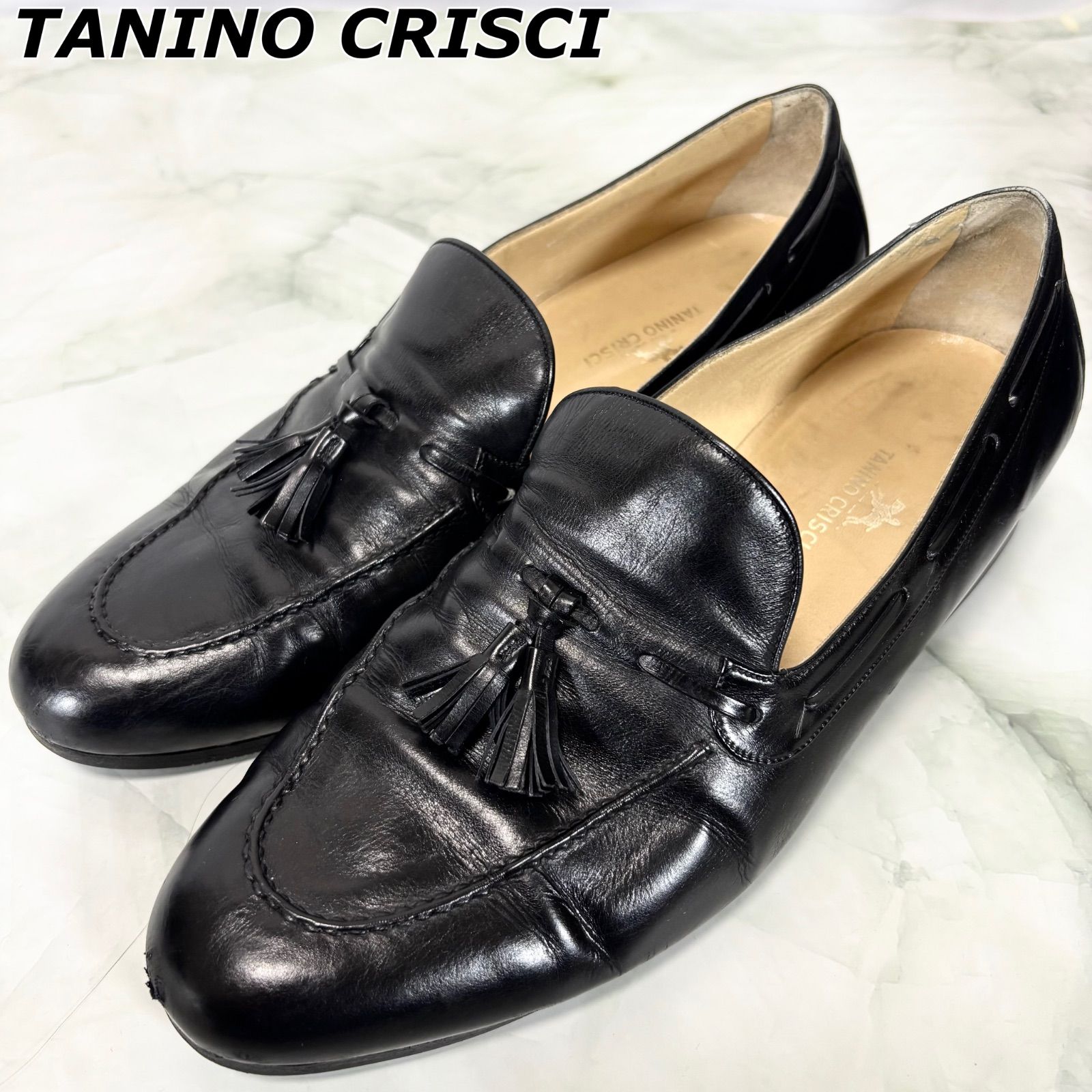 タニノクリスチー TANINO CRISCI ローファー ビジネスシューズ レザー