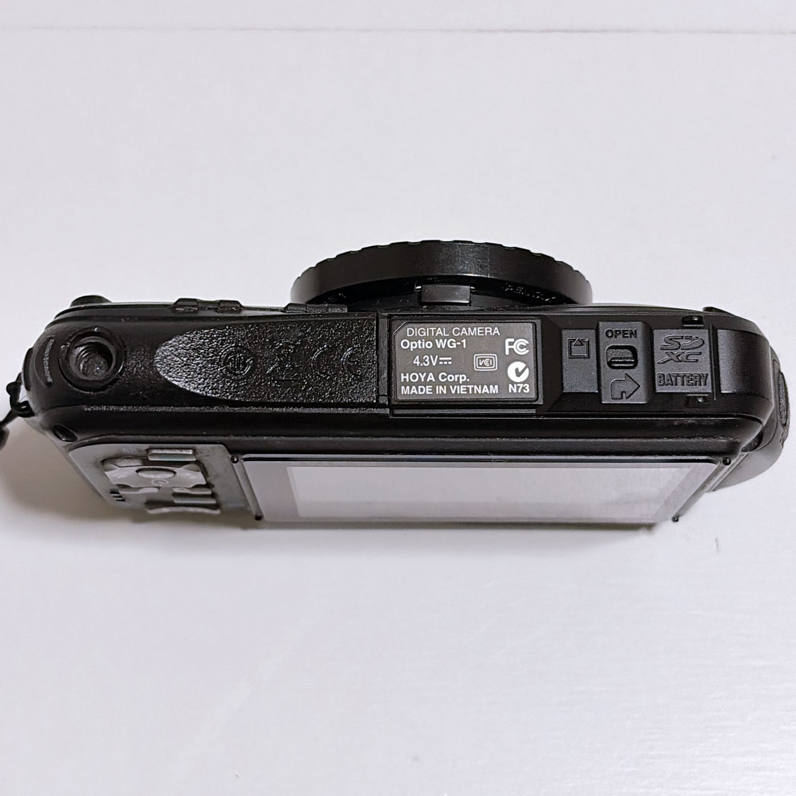 PENTAX Optio WG-1 デジタルカメラ 動作確認済 中古品 ベタつきあり 