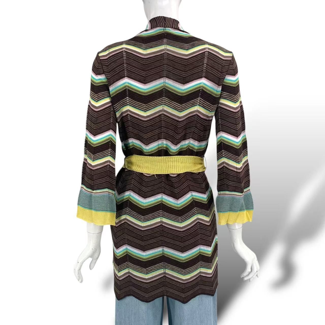 極美品 Missoni ミッソーニ トップス ニット カーディガン マルチ