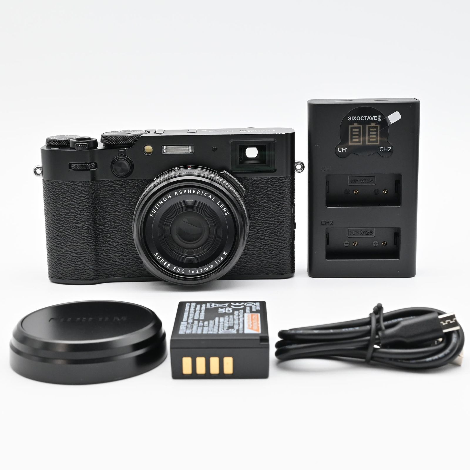 FUJIFILM X100Ⅵ ブラック ショット数 3231回 複数言語モデル - メルカリ