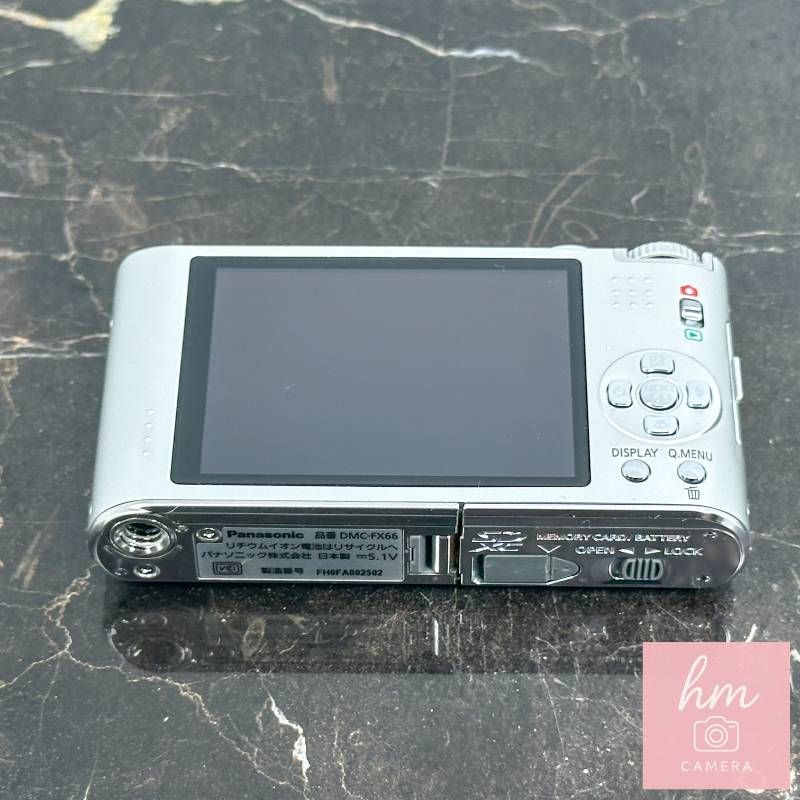 美品】Panasonic LUMIX DMC-FX66 プレシャスシルバー コンパクト