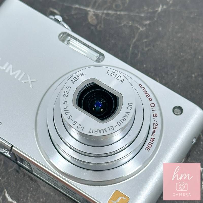 美品】Panasonic LUMIX DMC-FX66 プレシャスシルバー コンパクト