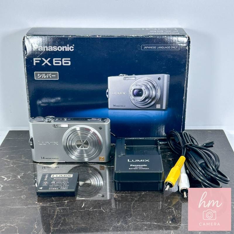 か*ん様 【美品 動作確認済】Panasonic LUMIX DMC-FX66 美品】Panasonic LUMIX DMC-FX66 プレシャスシルバー コンパクト
