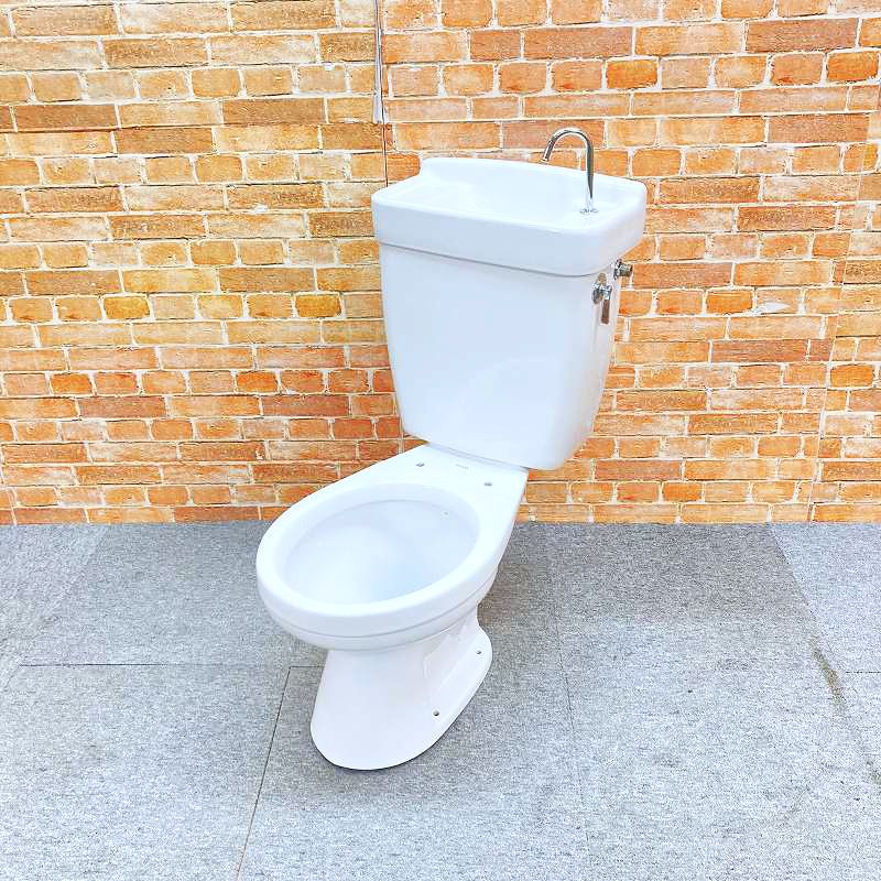 中古品】【美品】 TOTO トイレ 洋式便器 (壁排水) 排水芯170mmとタンク