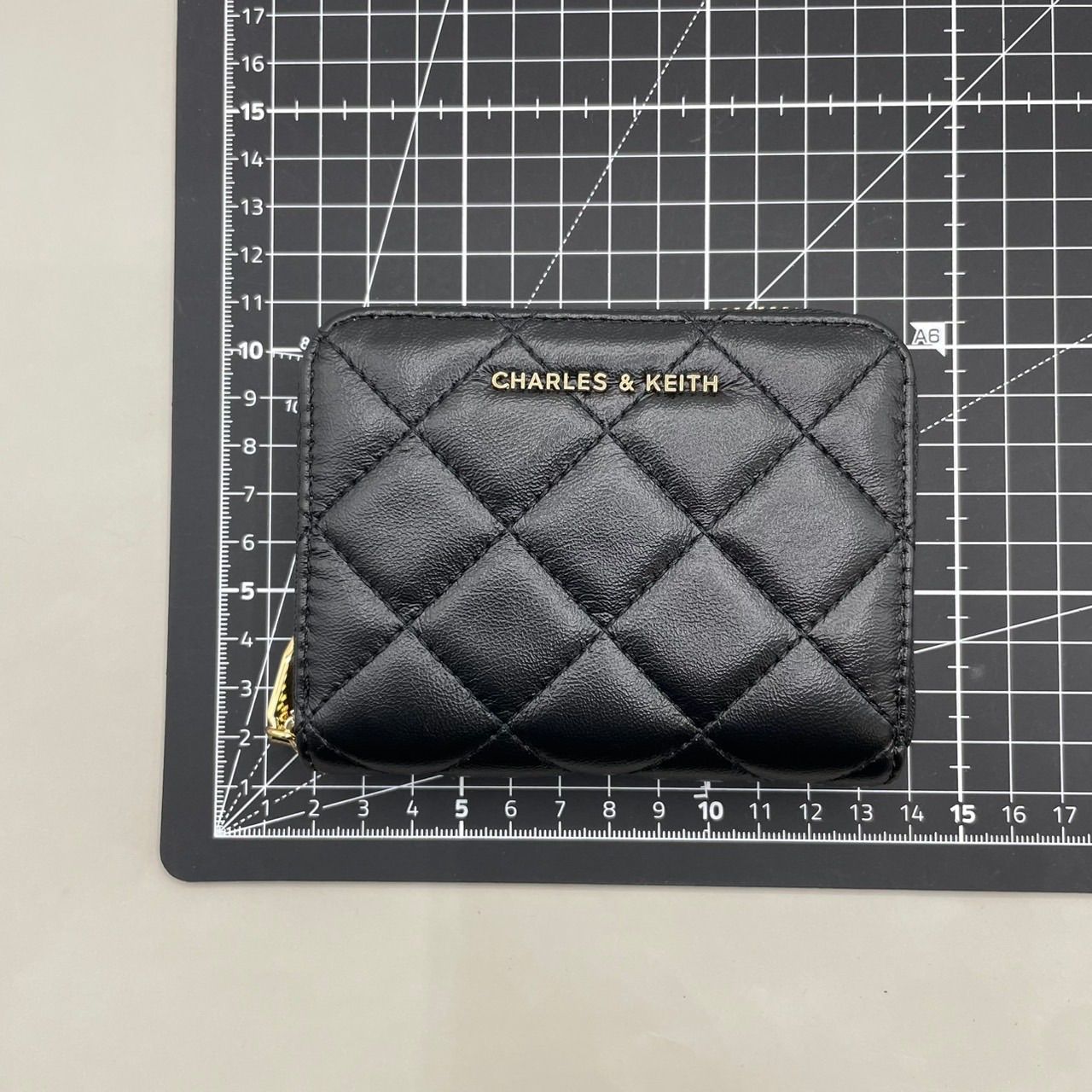 未使用級 Charles & Keith チャールズアンドキース ミニ財布 Alva 