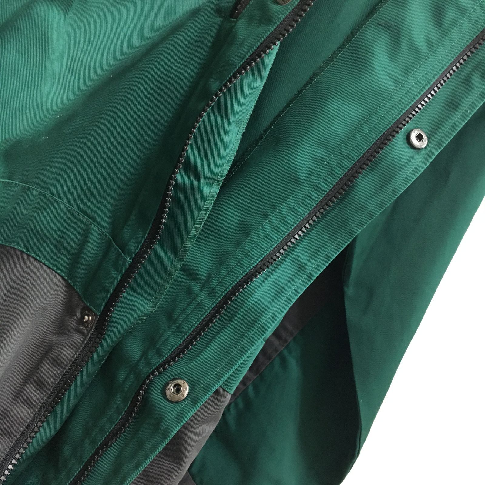 三沢店48-22-0421] JOHN DEERE つなぎ作業服 オリーブグリーン 3L