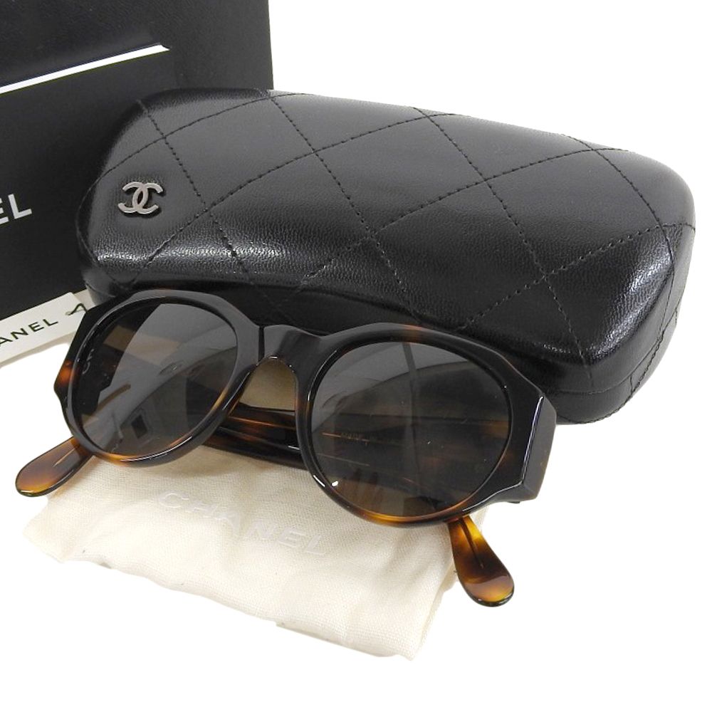CHANEL サングラス　01451 91235 ヴィンテージ　べっ甲柄　美品 楽天市場】CHANEL シャネル サングラス ココマーク キルティング