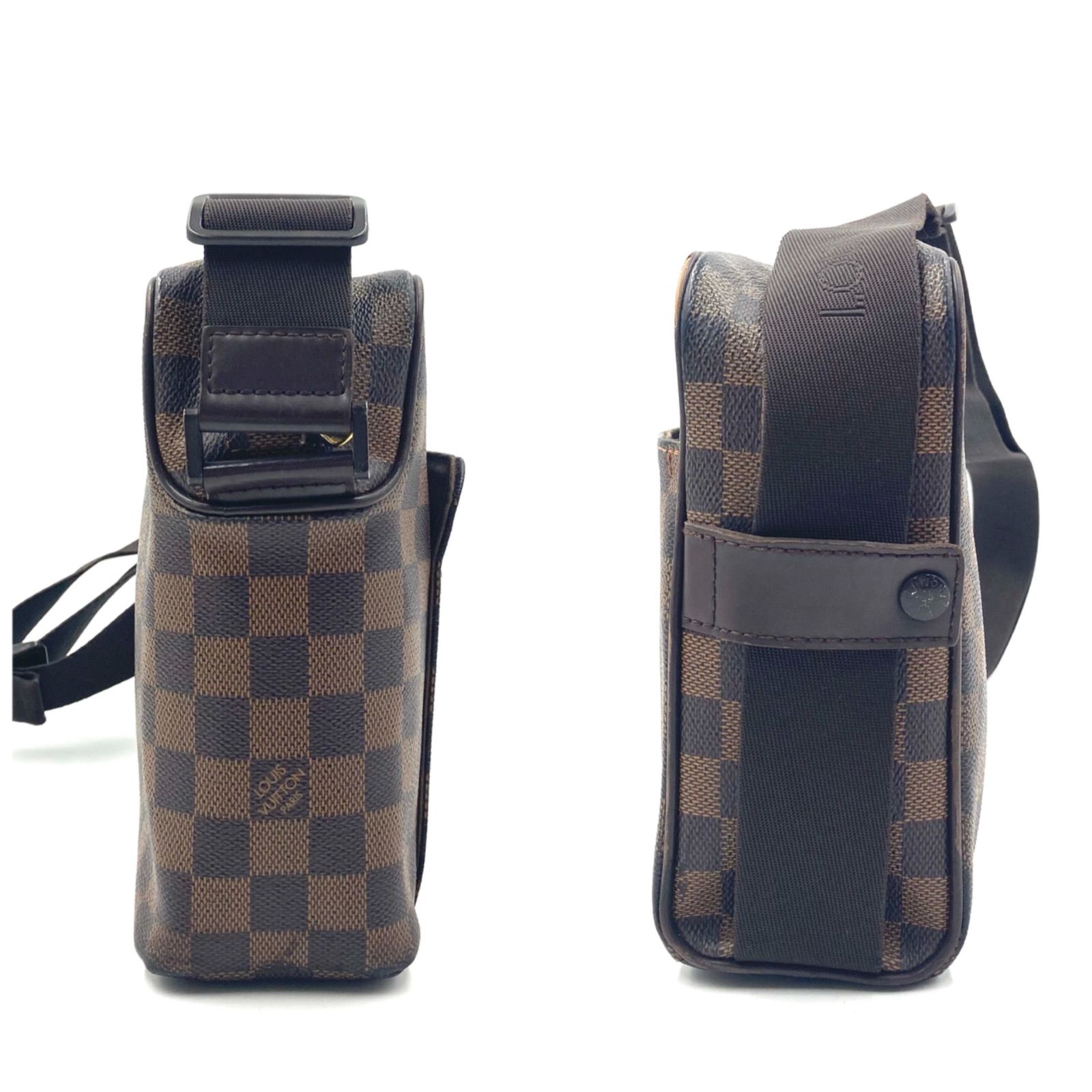 □廃盤□LOUIS VUITTON ルイヴィトン ダミエ エベヌ オラフPM 