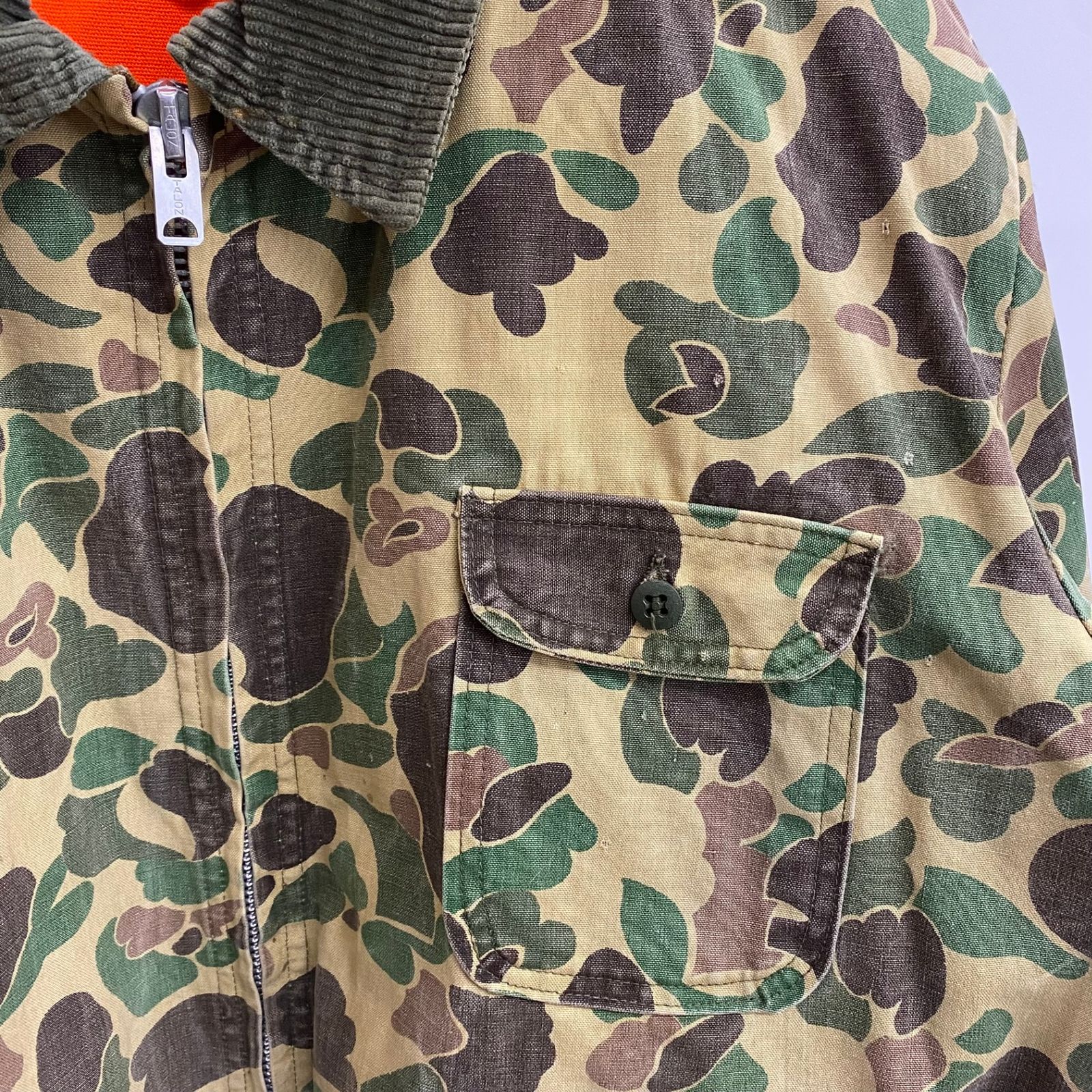60〜70s sears ダックハンターカモ ハンティング リバーシブル usa ヴィンテージ vintage 60's 70's SEARS ダックハンターカモ