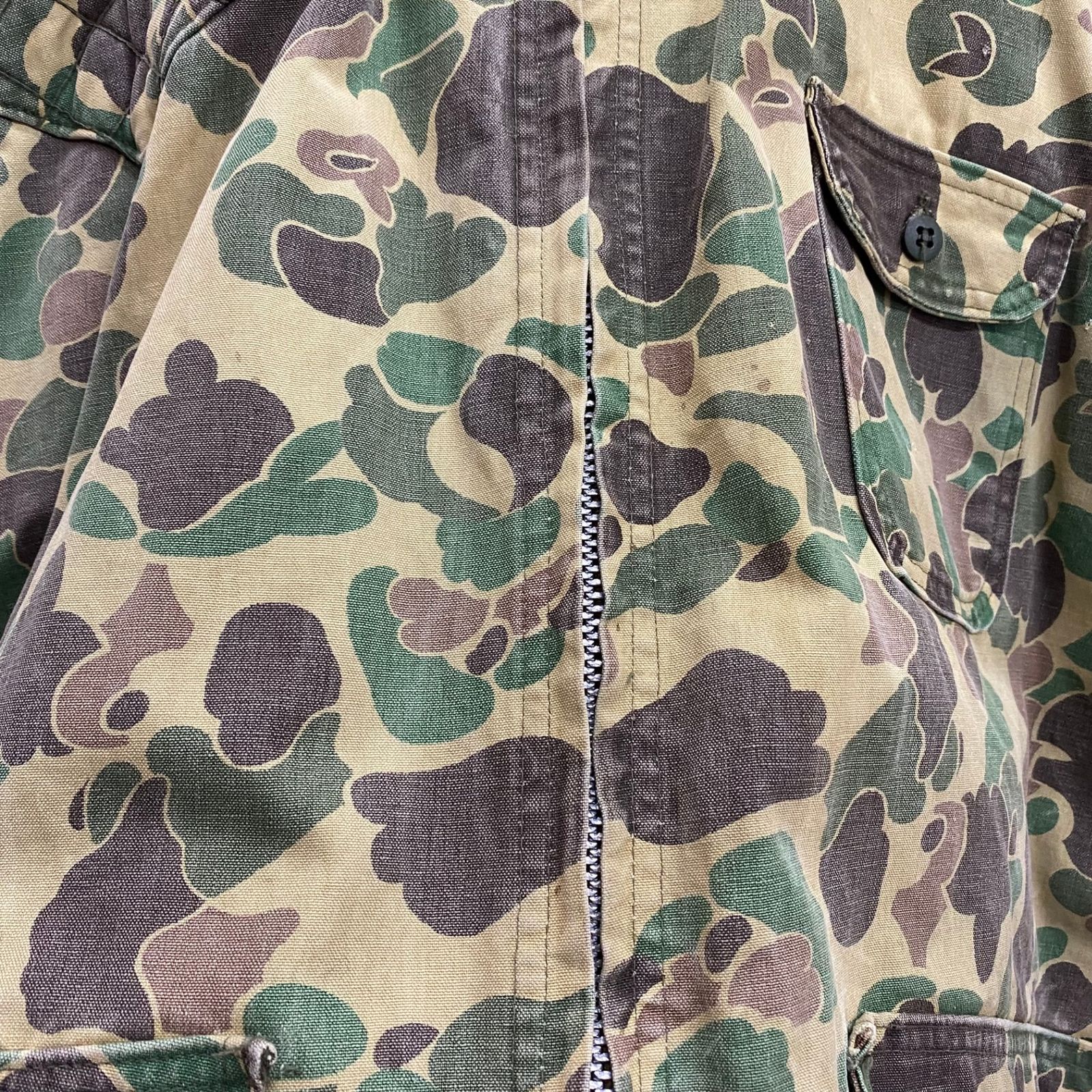 60〜70s sears ダックハンターカモ ハンティング リバーシブル usa ヴィンテージ vintage 60's 70's SEARS ダックハンターカモ