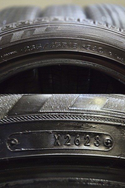 DUNLOP WINTER MAXX WM03 235/45R18 18インチ スタッドレス 4本 23年製 