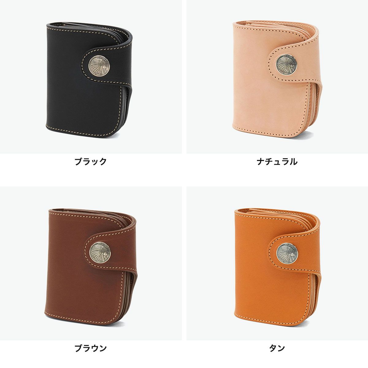 正規取扱店】 レッドムーン 二つ折り財布 メンズ レディース REDMOON 