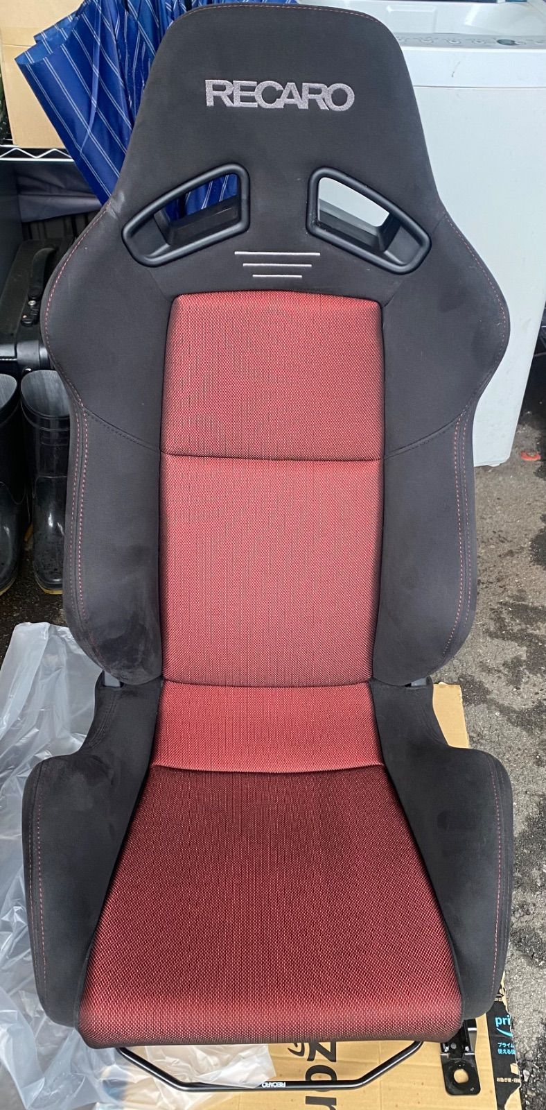 RECARO レカロ SR-7F GK100 BK/RD セミバケ セミバケット シート 底