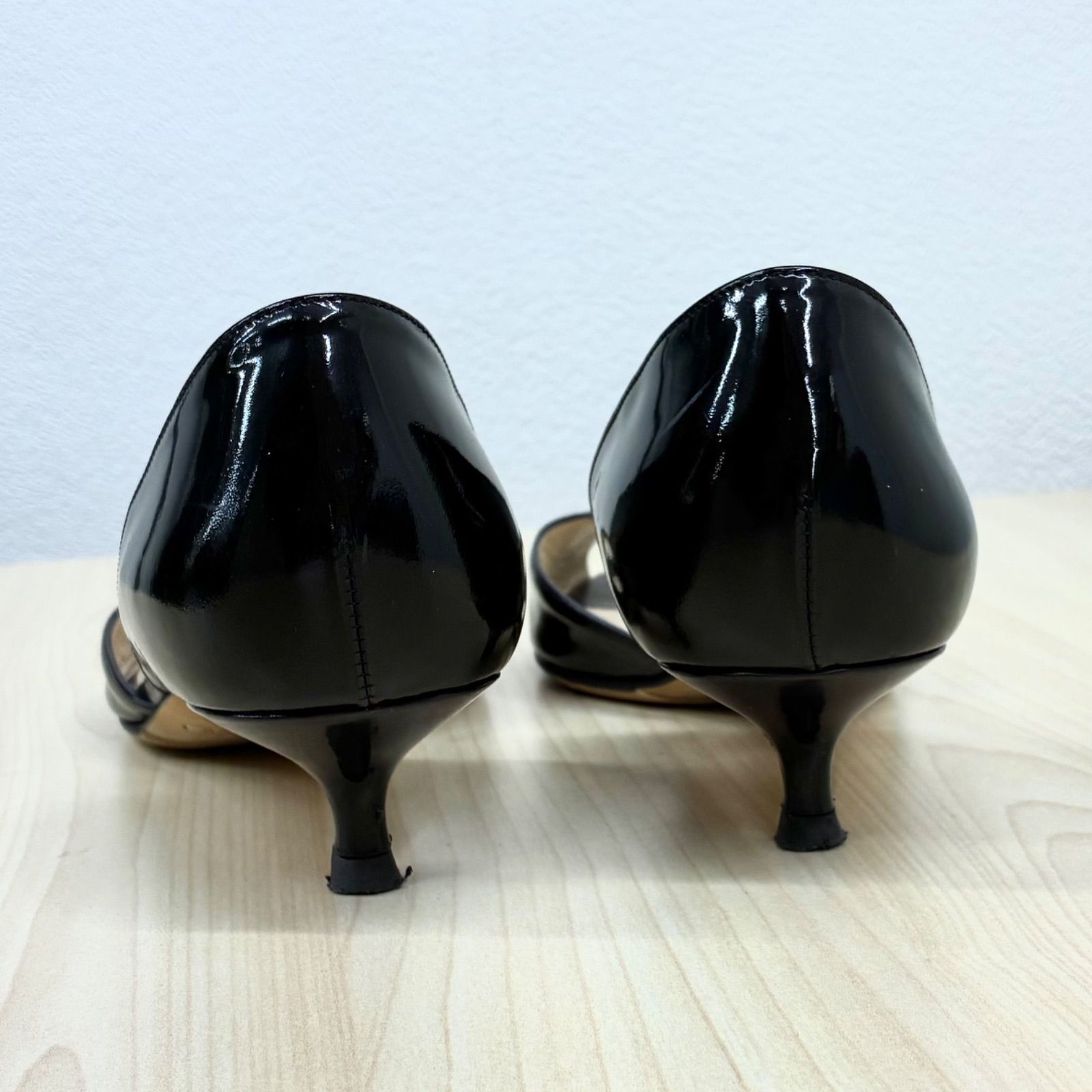 ジミーチュウ JIMMY CHOO】裏張済！すぐご使用いただけます！エナメル 