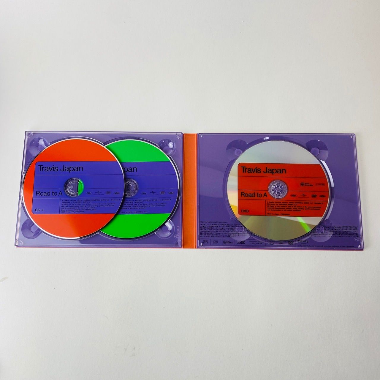 Travis Japan/Road to A(DVD付FC限定盤) Travis Japan 「Road to A」 FC限定盤 2CD+DVD/Blu-ray