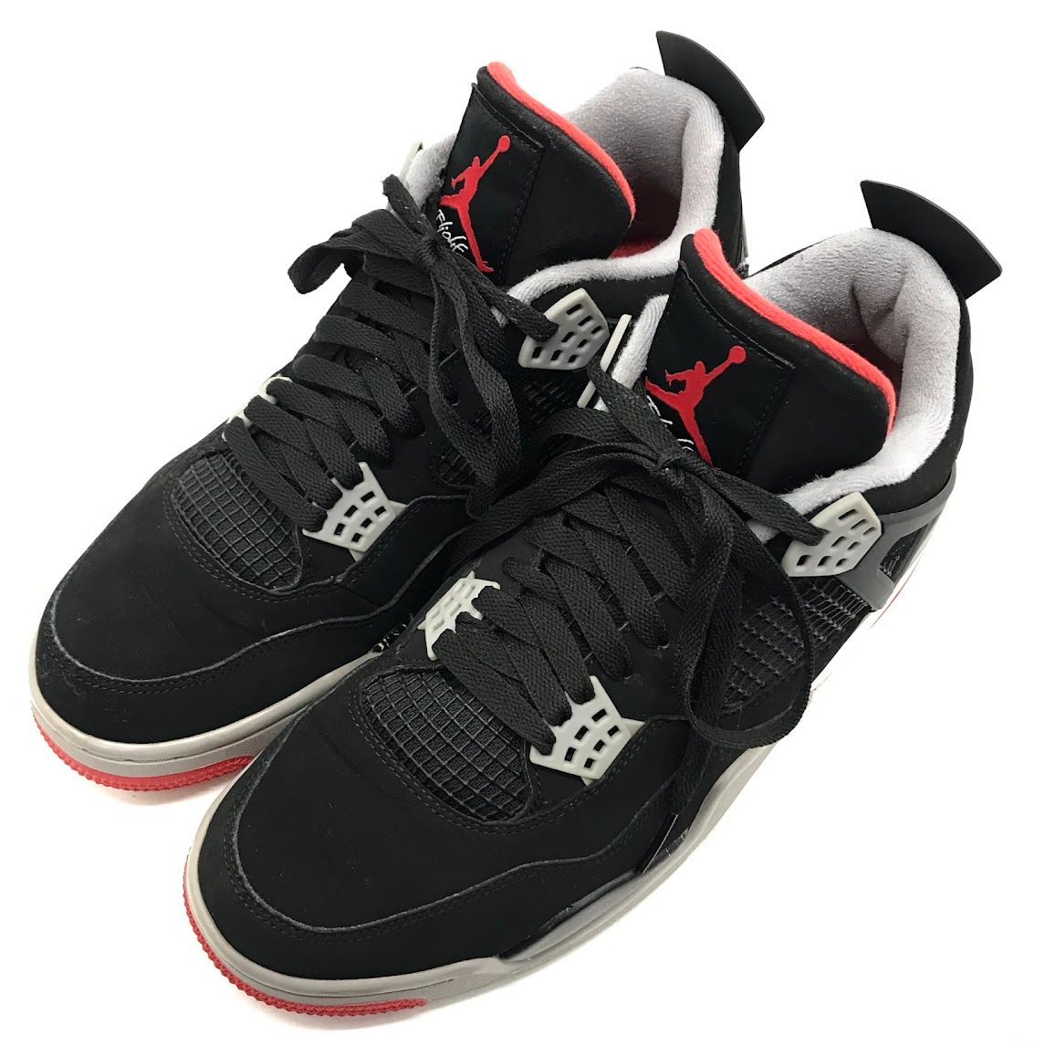 【倉吉店】 中古 NIKE | ナイキ スニーカー AIR JORDAN 4 RETRO OG 308497-060 ブラック/ファイヤレッド-セメントグレー 29cm 【126】 倉吉店】 中古 NIKE | ナイキ スニーカー AIR JORDAN 4 RETRO OG