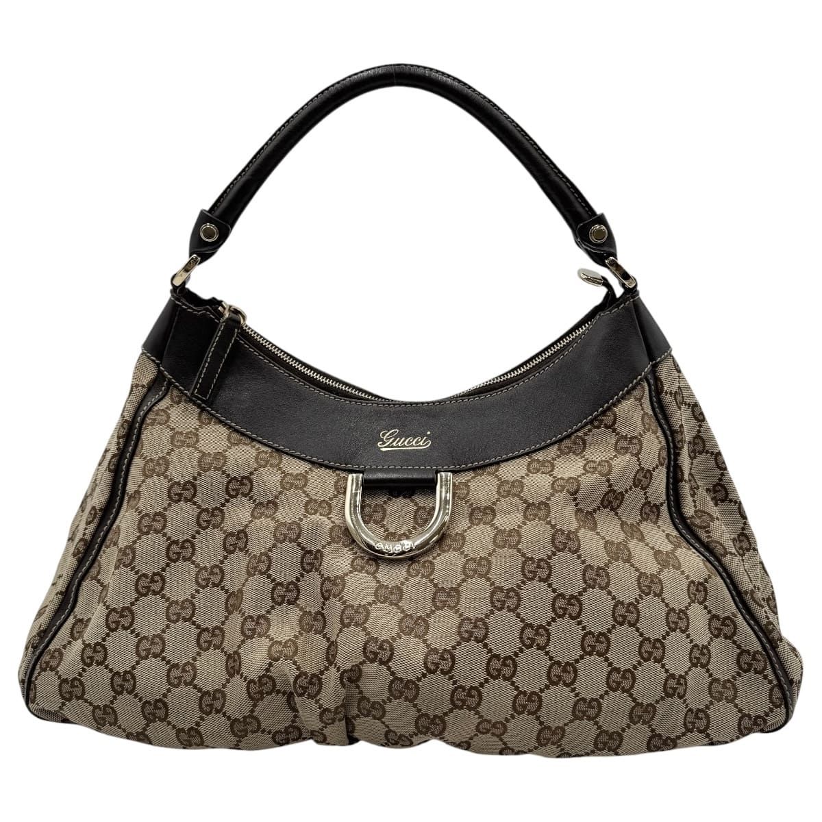 GUCCI グッチ ショルダーバッグ GGキャンバス ブラウン 189833 - メルカリ