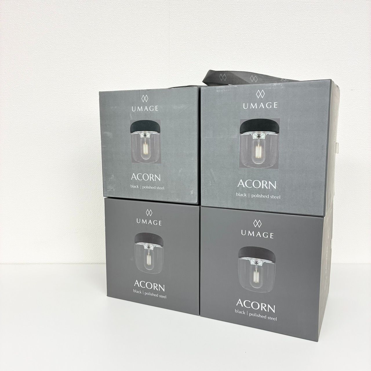 UMAGE ウメイ Acorn エイコーン Polished Steel ブラック×スチール 1