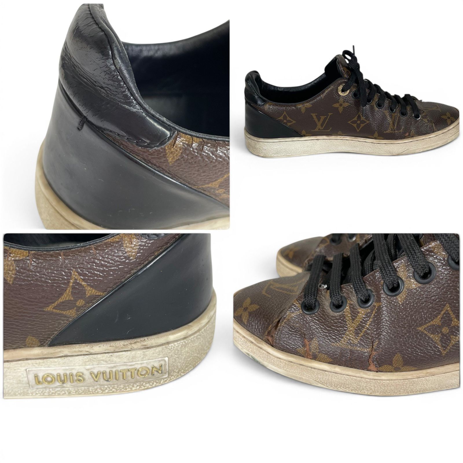 LOUIS VUITTON ルイヴィトン スニーカー フロントロー ライン