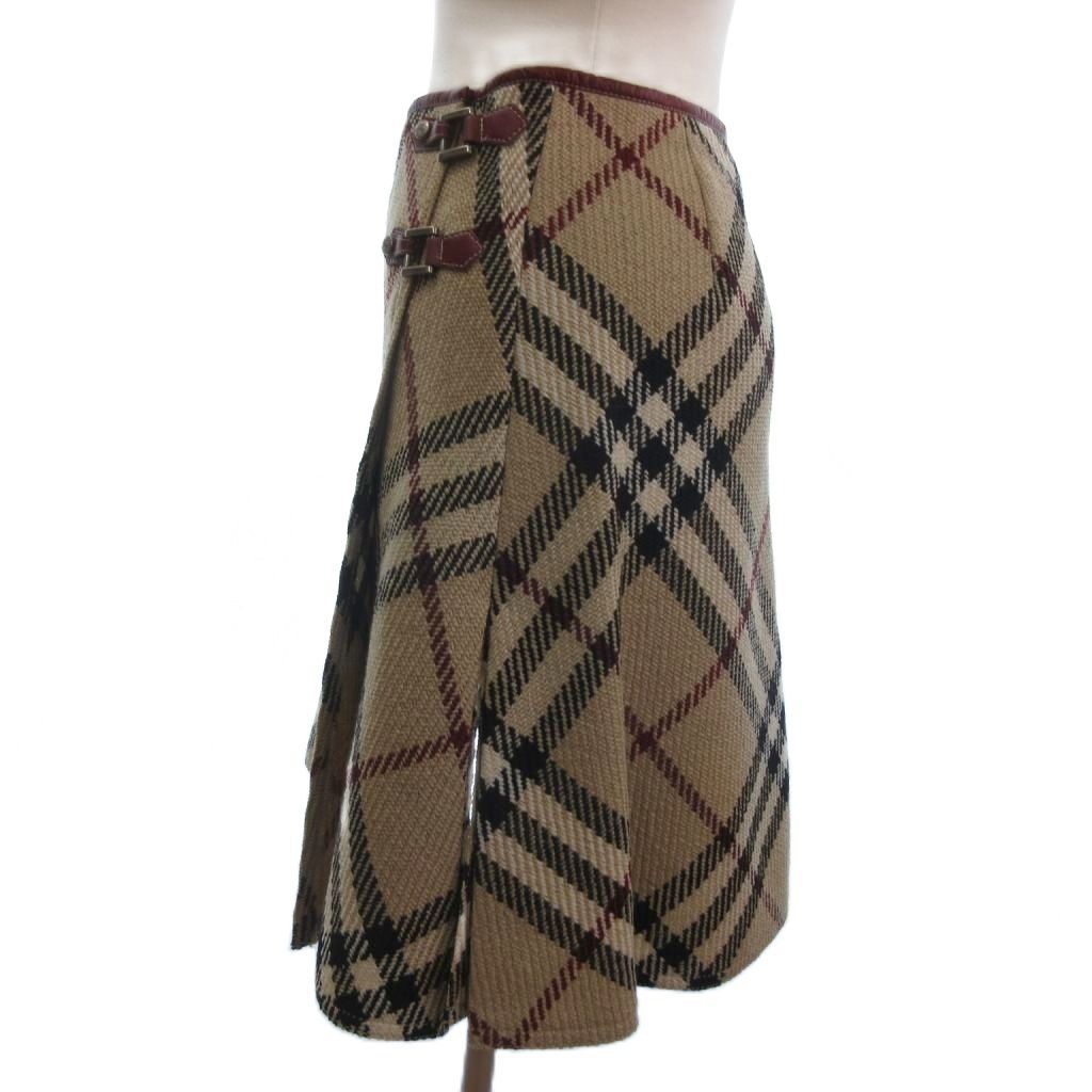 バーバリーブルーレーベル BURBERRY BLUE LABEL ノバチェック ラップ