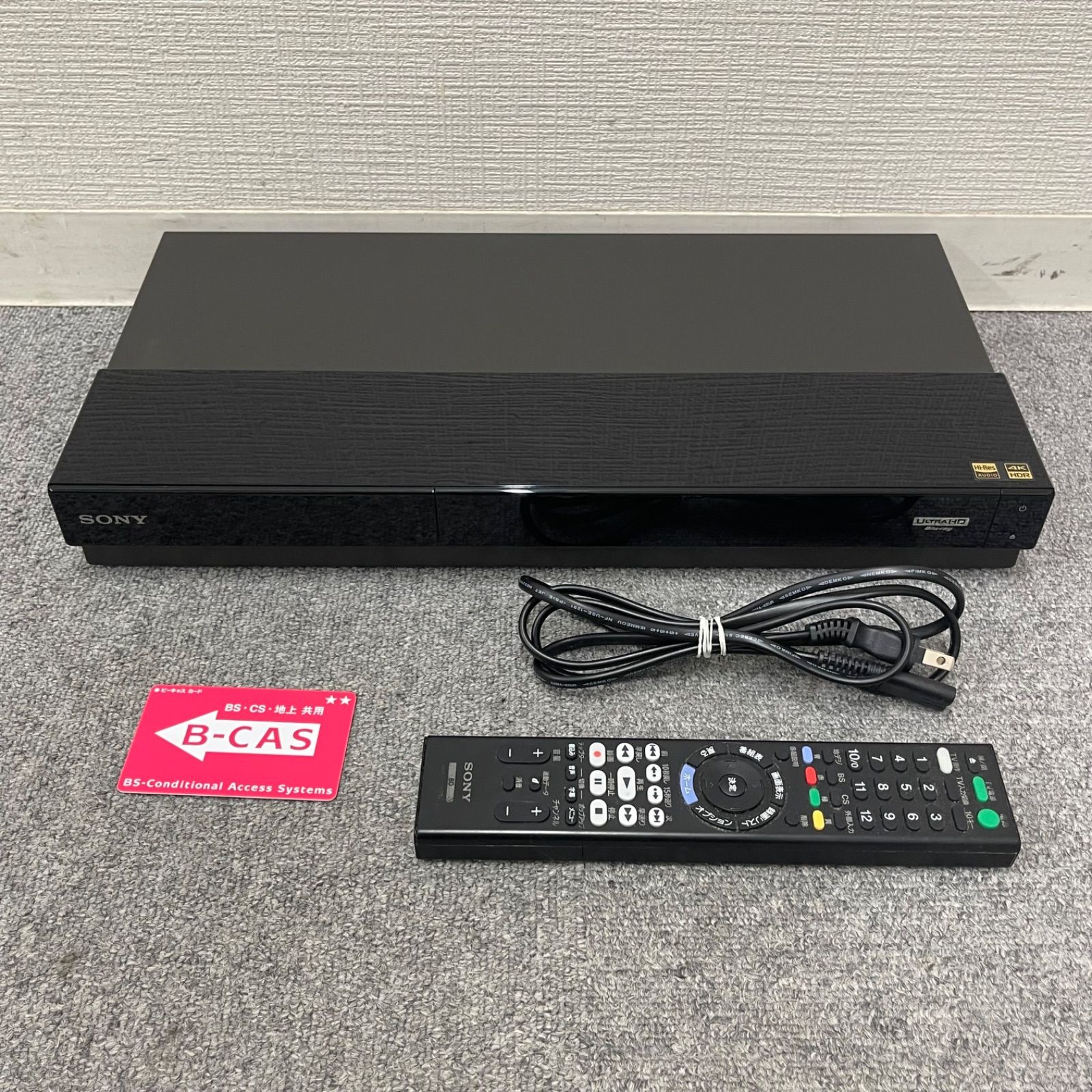 NPA】ジャンク 2019年製 SONY ソニー ブルーレイレコーダー BDZ-FW500