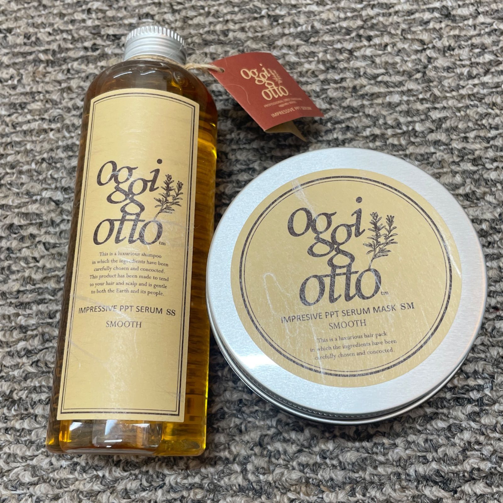 oggi otto オッジィオットスムース シャンプー&マスクセット 管理番号