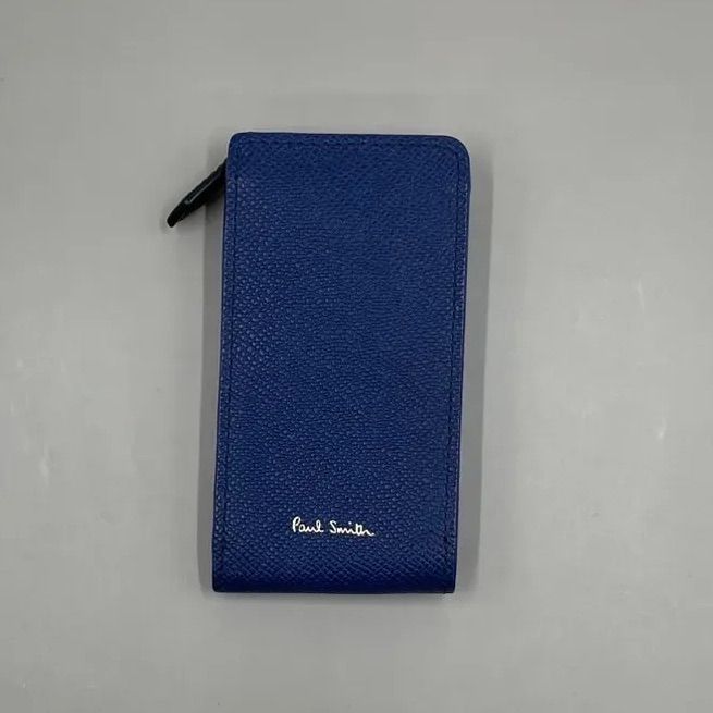 【美品】ポール・スミス　キーケース　青　スミシーハート　ハート柄　かわいい青　4連　金色　シック　革　Paul Smith 楽天市場】ポールスミス キーケース レディース ハートの通販