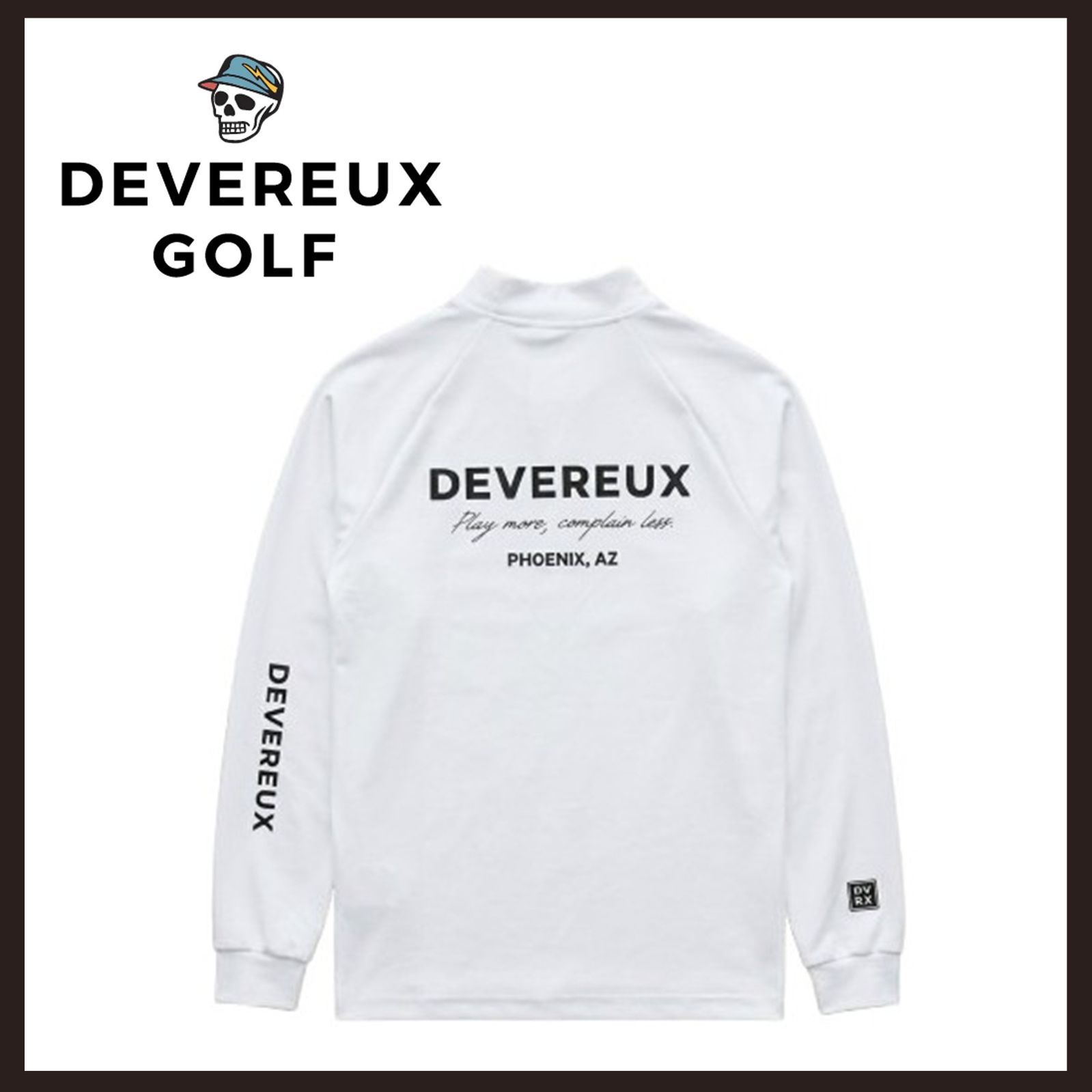 ゴルフ 訳有り 未使用 DEVEREUX GOLF（デヴァローゴルフ） モック
