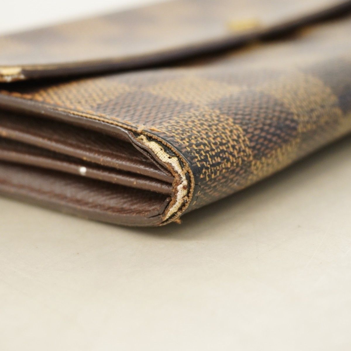 【6dc3865】ルイヴィトン 長財布 ダミエ ポルトモネクレディ N61726 エベヌ【中古】レディース LOUIS VUITTON（ルイ・ヴィトン） 【6dc3865】ルイヴィトン 長財布