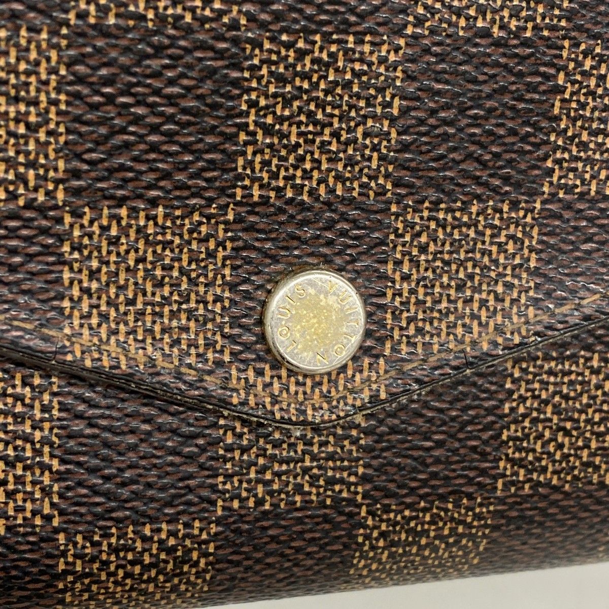 【6dd4189-k】ルイヴィトン 長財布 ダミエ ポルトフォイユサラ N63209 エベヌ【中古】レディース LOUIS VUITTON（ルイ・ヴィトン） 【6dd4189-k】ルイヴィトン 長財布