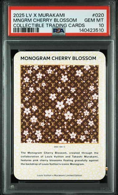 【PSA10】Louis Vuitton ルイヴィトン 村上隆 R PSA10】LOUIS VUITTON #20 ルイ・ヴィトン ×村上隆コラボ 限定カード