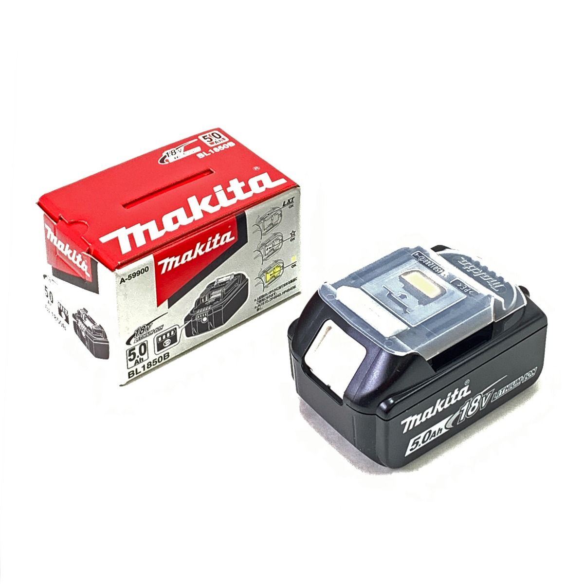 Makita マキタ 純正 Li-ion電池 18V 5.0Ah BL1850B - メルカリ