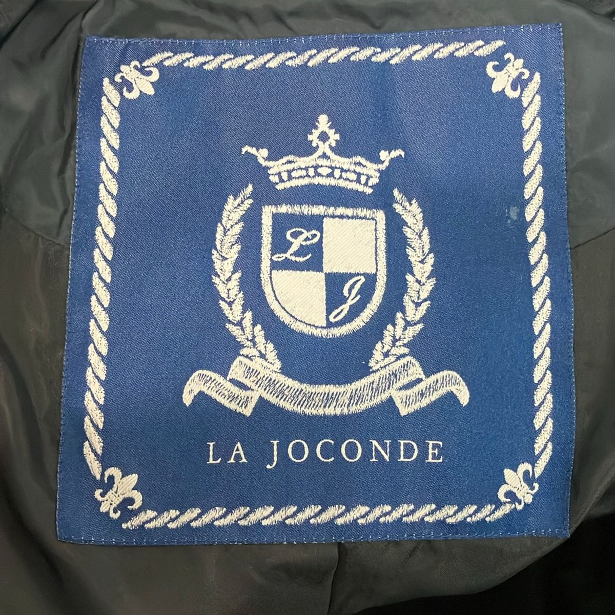 LA JOCONDE ラ ジョコンダ 配色デザイン ウール ロングコート 38 LA JOCONDE(ラ ジョコンダ) コート サイズ40 M レディース美品