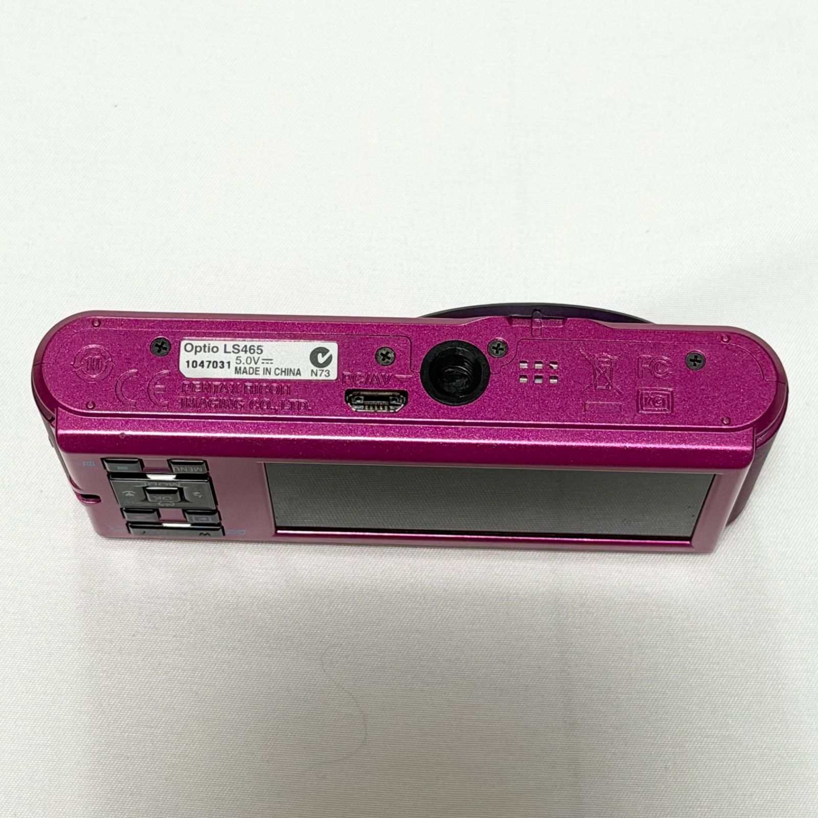 送料無料】PENTAX/ペンタックス/Optio/LS465/ピンク/コンパクト