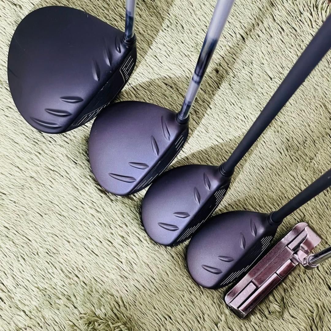 中古】ピン G425&410 フルセット キャディバッグ付き 14本セット