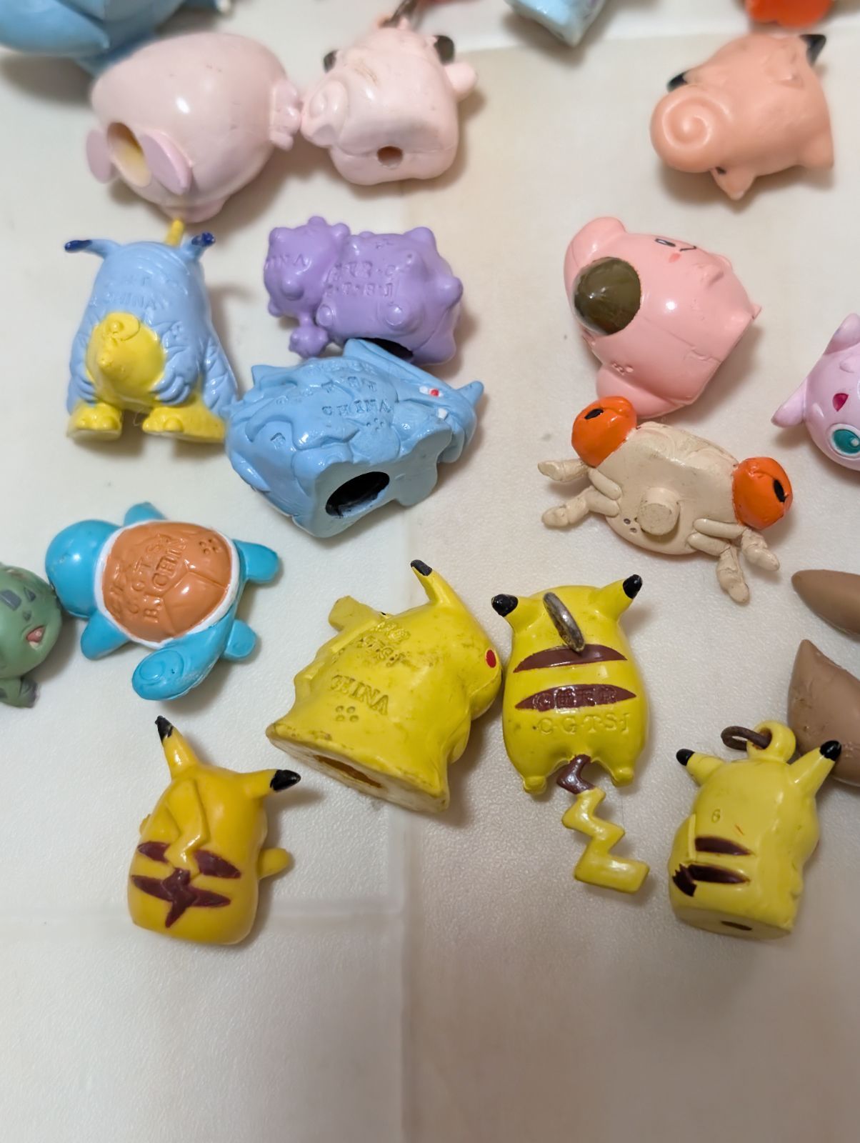 レトロポケモン　台座付き　ポケモンミニチュアフィギュア　ミニコットまとめ売り ぽけもん☆かふぇ ポケモンミニコット