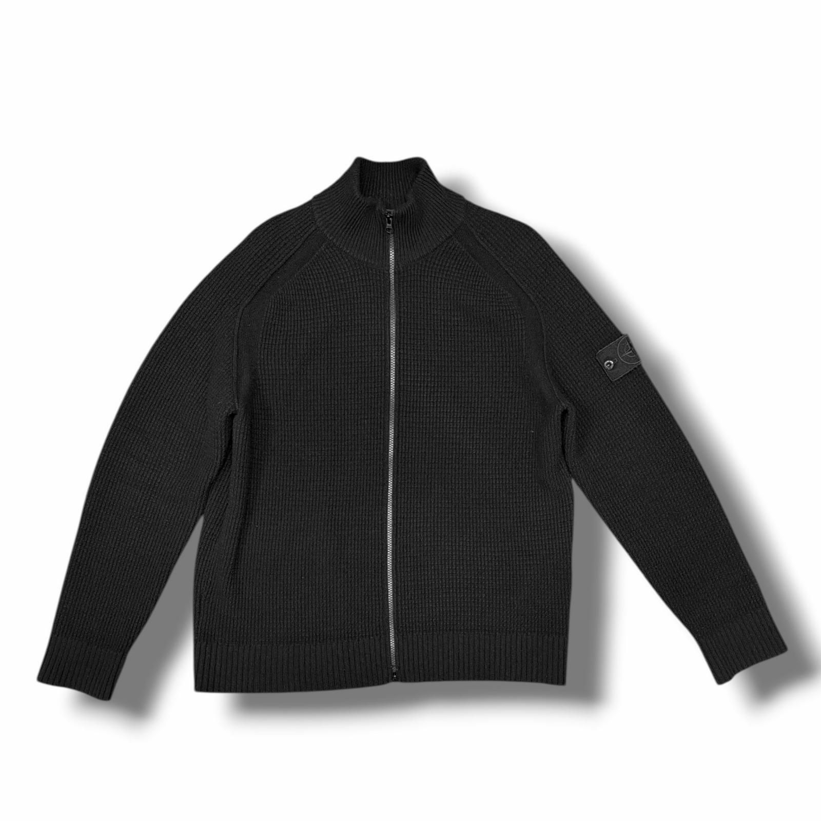 国内正規 STONE ISLAND 25AW GHOST CARDIGAN ZIP KNIT ゴースト 