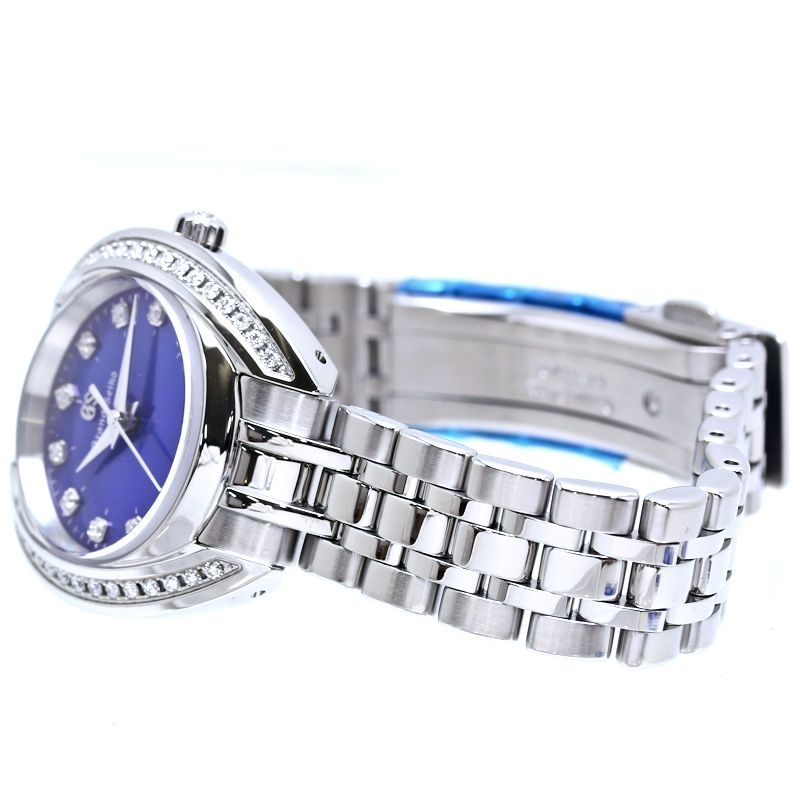 SEIKO セイコー グランドセイコー140th マスターショップ限定 STGF353 4J51-0AX0 紫陽花 サイドダイヤ 12Pダイヤ【2021年購入/磨き済/電池交換済】ステンレススチール レディース /39970【中古】【腕時計】 SEIKO セイコー グランドセイコー140th マスターショップ限定 STGF353