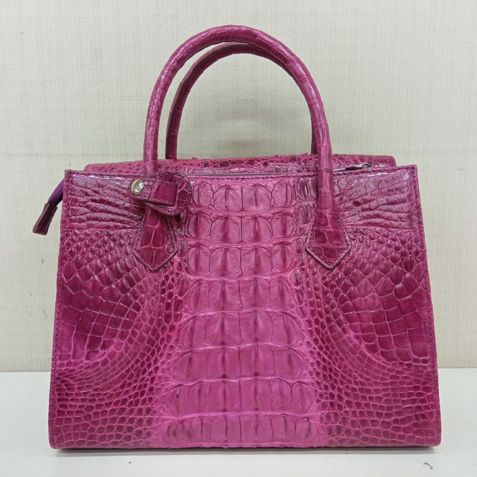 美品?Crocodile Skin ◉クロコダイル 2WAYバッグ ?本革 レザーバッグ 