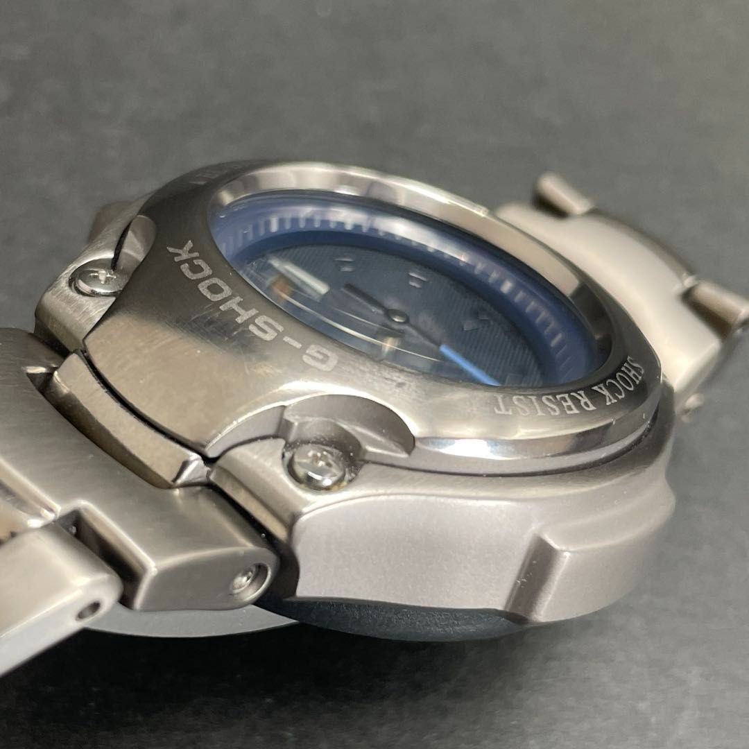 CASIO MRG-122-2A チタン ブルー秒針/ネイビー文字盤 カシオ G-SHOCK