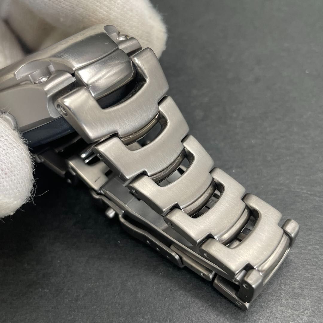 CASIO MRG-122-2A チタン ブルー秒針/ネイビー文字盤 カシオ G-SHOCK