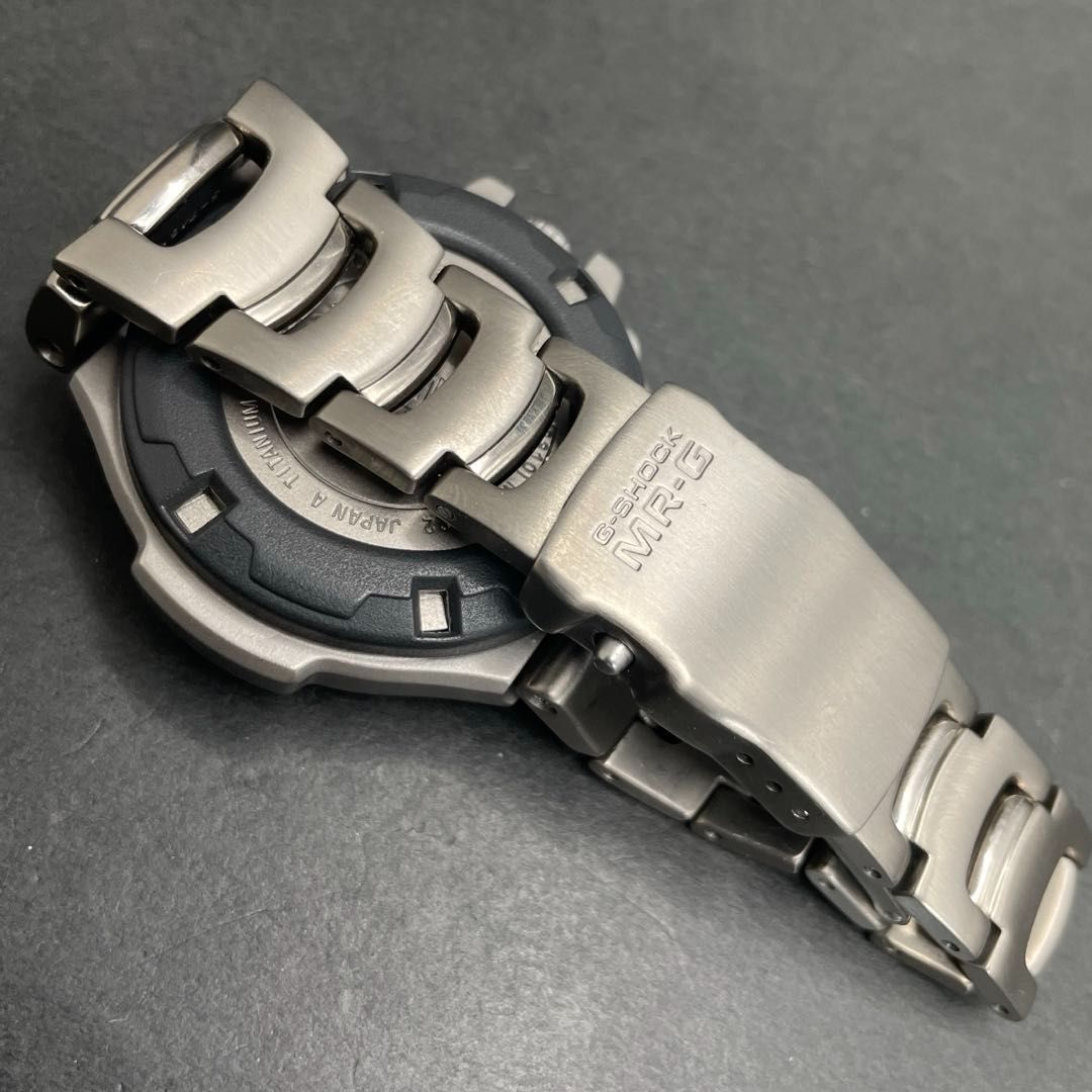 CASIO MRG-122-2A チタン ブルー秒針/ネイビー文字盤 カシオ G-SHOCK