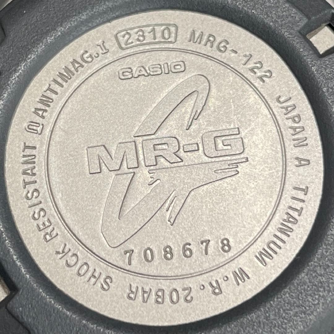 CASIO MRG-122-2A チタン ブルー秒針/ネイビー文字盤 カシオ G-SHOCK