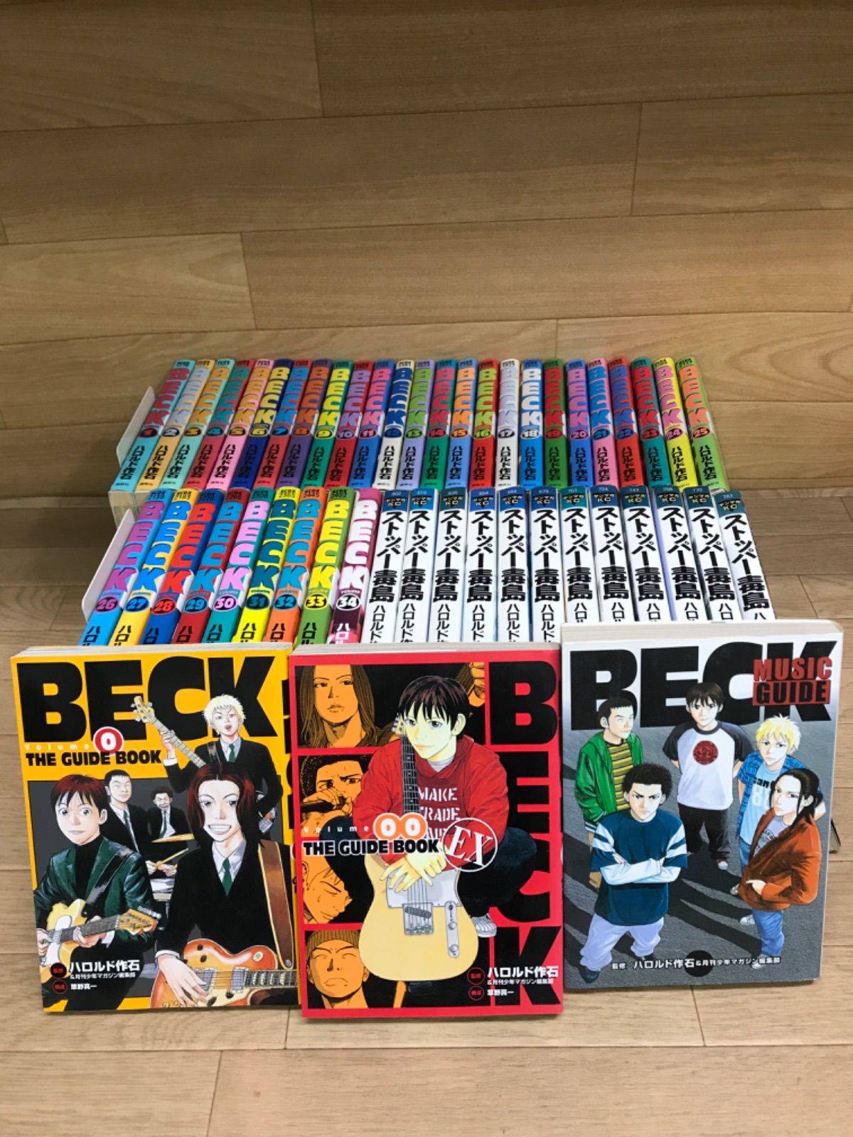 BECK全巻セット 34巻+1/3 送料無料 BECK ベック 全34巻 ハロルド作石 中古コミック 漫画 マンガ