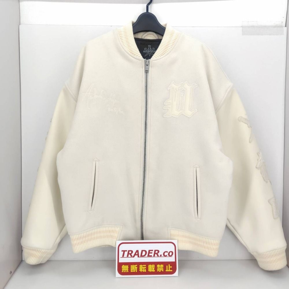 05w20545 アンノウン・ロンドン Unknown London LOGO VARSITY JACKET 