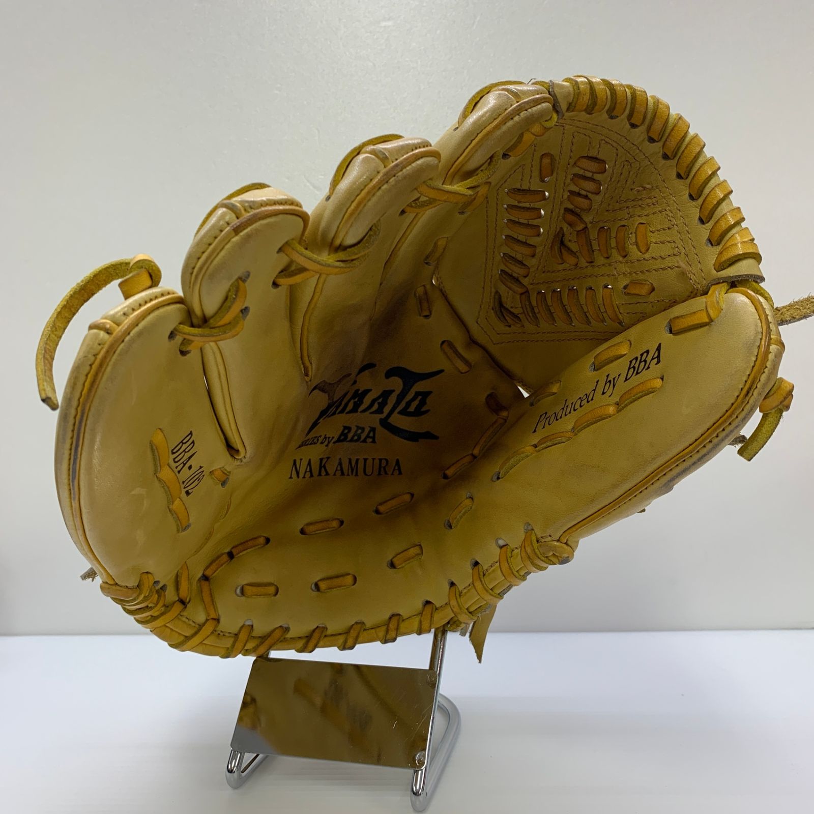 ヤマトグラブ工房 BBA-102 硬式 大人 一般 投手用 グローブ ピッチャー グラブ 左投げ  中古品  野球 8423 ヤマトグラブ工房 BBA-102 硬式 大人 一般 投手用 グローブ ピッチャー